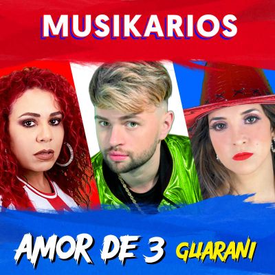 Amor de Tres (Guarani Version) - Musikarios, Aroma portada cover caratula foto de la cancion